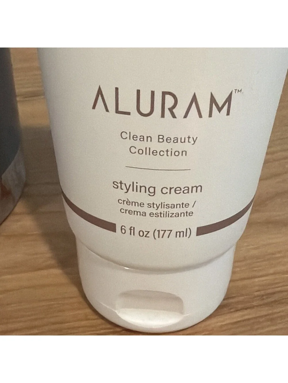 Aluram Clean Beauty Collection Styling Cream All Hair Types 6oz 177g